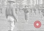 Standbild Baracken für die amerikanischen Soldaten Rekruten Ersten Weltkrieg United States USA, 1917, aus Sekunde 43 historischem Filmmaterial Videoclip 65675063007