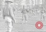 Standbild Baracken für die amerikanischen Soldaten Rekruten Ersten Weltkrieg United States USA, 1917, aus Sekunde 44 historischem Filmmaterial Videoclip 65675063007