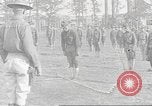 Standbild Baracken für die amerikanischen Soldaten Rekruten Ersten Weltkrieg United States USA, 1917, aus Sekunde 50 historischem Filmmaterial Videoclip 65675063007