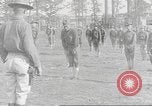 Standbild Baracken für die amerikanischen Soldaten Rekruten Ersten Weltkrieg United States USA, 1917, aus Sekunde 52 historischem Filmmaterial Videoclip 65675063007