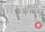 Standbild Baracken für die amerikanischen Soldaten Rekruten Ersten Weltkrieg United States USA, 1917, aus Sekunde 53 historischem Filmmaterial Videoclip 65675063007