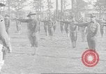 Standbild Baracken für die amerikanischen Soldaten Rekruten Ersten Weltkrieg United States USA, 1917, aus Sekunde 54 historischem Filmmaterial Videoclip 65675063007