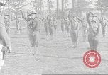 Standbild Baracken für die amerikanischen Soldaten Rekruten Ersten Weltkrieg United States USA, 1917, aus Sekunde 55 historischem Filmmaterial Videoclip 65675063007