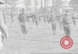 Standbild Baracken für die amerikanischen Soldaten Rekruten Ersten Weltkrieg United States USA, 1917, aus Sekunde 56 historischem Filmmaterial Videoclip 65675063007