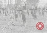 Standbild Baracken für die amerikanischen Soldaten Rekruten Ersten Weltkrieg United States USA, 1917, aus Sekunde 60 historischem Filmmaterial Videoclip 65675063007