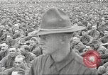 Standbild Major General Thomas H Barry Adressen Soldaten Rockford Illinois USA, 1917, aus Sekunde 32 historischem Filmmaterial Videoclip 65675063008