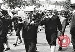 Standbild Us-Marine Seeleute bereitstellen für Ersten Weltkrieg United States USA, 1917, aus Sekunde 10 historischem Filmmaterial Videoclip 65675063011