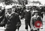 Standbild Us-Marine Seeleute bereitstellen für Ersten Weltkrieg United States USA, 1917, aus Sekunde 15 historischem Filmmaterial Videoclip 65675063011