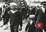 Standbild Us-Marine Seeleute bereitstellen für Ersten Weltkrieg United States USA, 1917, aus Sekunde 16 historischem Filmmaterial Videoclip 65675063011