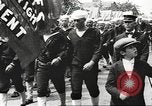 Standbild Us-Marine Seeleute bereitstellen für Ersten Weltkrieg United States USA, 1917, aus Sekunde 18 historischem Filmmaterial Videoclip 65675063011