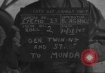 Standbild Allgemeine Nathan Twining Munda New Georgia Salomonen, 1943, aus Sekunde 5 historischem Filmmaterial Videoclip 65675063016