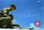 Standbild USAAF B-17s auf den Midway-inseln im Zweiten Weltkrieg Midway Island, 1942, aus Sekunde 50 historischem Filmmaterial Videoclip 65675063018