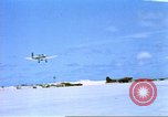 Image of Japanese planes bombing Midway Island in World War II Midway Island, 1942, second 33 stock footage video 65675063019