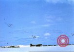 Image of Japanese planes bombing Midway Island in World War II Midway Island, 1942, second 35 stock footage video 65675063019