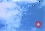 Image of Japanese planes bombing Midway Island in World War II Midway Island, 1942, second 43 stock footage video 65675063019