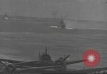 Image of USS Enterprise (CV-6) battling Japanese warplanes Pacific Ocean, 1942, second 6 stock footage video 65675063020