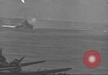 Image of USS Enterprise (CV-6) battling Japanese warplanes Pacific Ocean, 1942, second 10 stock footage video 65675063020