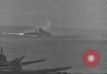 Image of USS Enterprise (CV-6) battling Japanese warplanes Pacific Ocean, 1942, second 13 stock footage video 65675063020