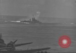 Image of USS Enterprise (CV-6) battling Japanese warplanes Pacific Ocean, 1942, second 14 stock footage video 65675063020