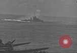 Image of USS Enterprise (CV-6) battling Japanese warplanes Pacific Ocean, 1942, second 15 stock footage video 65675063020
