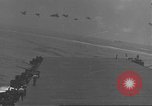 Image of USS Enterprise (CV-6) battling Japanese warplanes Pacific Ocean, 1942, second 24 stock footage video 65675063020