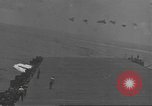 Image of USS Enterprise (CV-6) battling Japanese warplanes Pacific Ocean, 1942, second 28 stock footage video 65675063020