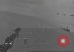 Image of USS Enterprise (CV-6) battling Japanese warplanes Pacific Ocean, 1942, second 31 stock footage video 65675063020