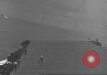 Image of USS Enterprise (CV-6) battling Japanese warplanes Pacific Ocean, 1942, second 33 stock footage video 65675063020