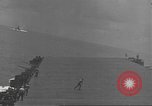 Image of USS Enterprise (CV-6) battling Japanese warplanes Pacific Ocean, 1942, second 34 stock footage video 65675063020