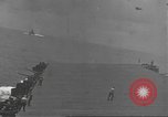 Image of USS Enterprise (CV-6) battling Japanese warplanes Pacific Ocean, 1942, second 35 stock footage video 65675063020