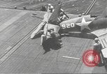 Image of USS Enterprise under attack in Battle of Santa Cruz Island Pacific Ocean, 1942, second 3 stock footage video 65675063026