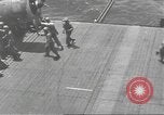 Image of USS Enterprise under attack in Battle of Santa Cruz Island Pacific Ocean, 1942, second 13 stock footage video 65675063026