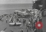 Image of USS Enterprise under attack in Battle of Santa Cruz Island Pacific Ocean, 1942, second 17 stock footage video 65675063026