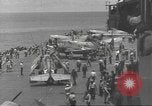 Image of USS Enterprise under attack in Battle of Santa Cruz Island Pacific Ocean, 1942, second 18 stock footage video 65675063026