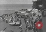 Image of USS Enterprise under attack in Battle of Santa Cruz Island Pacific Ocean, 1942, second 19 stock footage video 65675063026