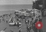 Image of USS Enterprise under attack in Battle of Santa Cruz Island Pacific Ocean, 1942, second 20 stock footage video 65675063026