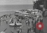 Image of USS Enterprise under attack in Battle of Santa Cruz Island Pacific Ocean, 1942, second 21 stock footage video 65675063026