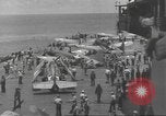 Image of USS Enterprise under attack in Battle of Santa Cruz Island Pacific Ocean, 1942, second 24 stock footage video 65675063026