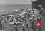 Image of USS Enterprise under attack in Battle of Santa Cruz Island Pacific Ocean, 1942, second 25 stock footage video 65675063026