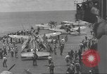 Image of USS Enterprise under attack in Battle of Santa Cruz Island Pacific Ocean, 1942, second 29 stock footage video 65675063026