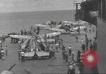 Image of USS Enterprise under attack in Battle of Santa Cruz Island Pacific Ocean, 1942, second 35 stock footage video 65675063026