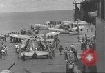 Image of USS Enterprise under attack in Battle of Santa Cruz Island Pacific Ocean, 1942, second 36 stock footage video 65675063026