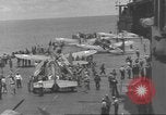 Image of USS Enterprise under attack in Battle of Santa Cruz Island Pacific Ocean, 1942, second 38 stock footage video 65675063026