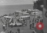 Image of USS Enterprise under attack in Battle of Santa Cruz Island Pacific Ocean, 1942, second 43 stock footage video 65675063026