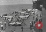 Image of USS Enterprise under attack in Battle of Santa Cruz Island Pacific Ocean, 1942, second 45 stock footage video 65675063026