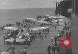 Image of USS Enterprise under attack in Battle of Santa Cruz Island Pacific Ocean, 1942, second 48 stock footage video 65675063026