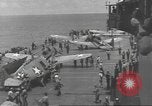 Image of USS Enterprise under attack in Battle of Santa Cruz Island Pacific Ocean, 1942, second 51 stock footage video 65675063026