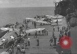 Image of USS Enterprise under attack in Battle of Santa Cruz Island Pacific Ocean, 1942, second 53 stock footage video 65675063026