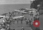 Image of USS Enterprise under attack in Battle of Santa Cruz Island Pacific Ocean, 1942, second 61 stock footage video 65675063026