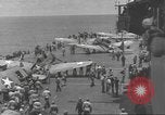 Image of USS Enterprise under attack in Battle of Santa Cruz Island Pacific Ocean, 1942, second 62 stock footage video 65675063026